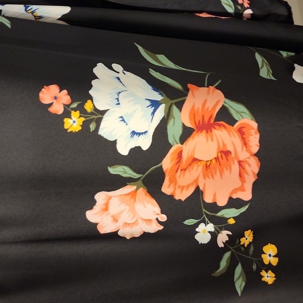Old Navy floral dress with slip underneath beautiful dress size large - Picture 4 of 10